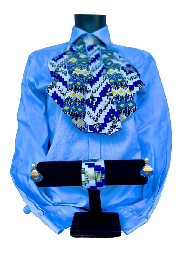 Ensembles collier, boucle d'oreille et bracelet en wax
