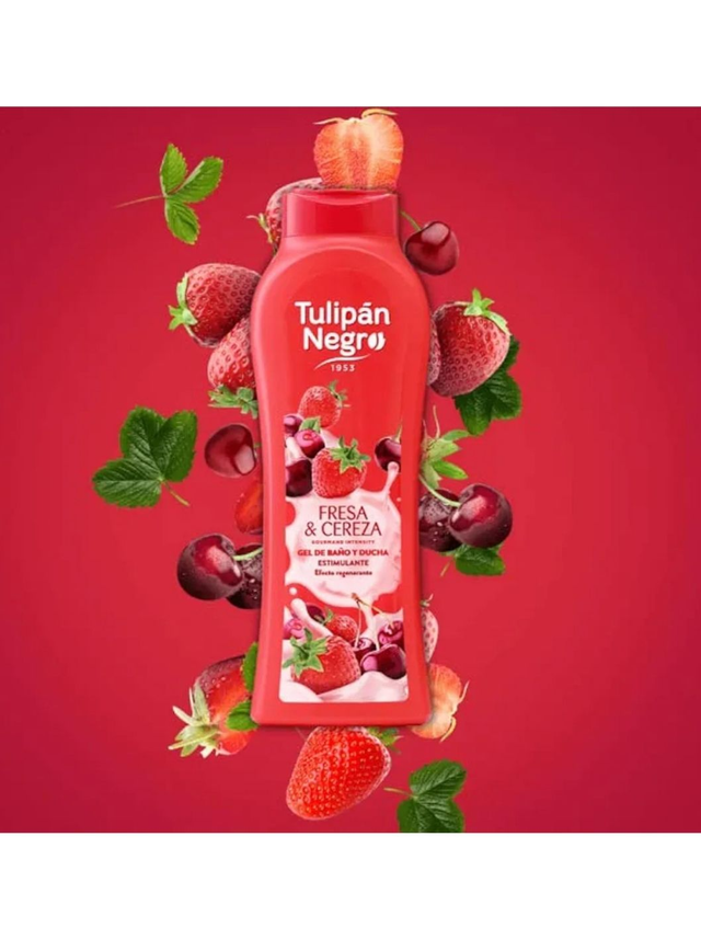 Gel bain et douche gourmand, Fraise & Cerise 650ml