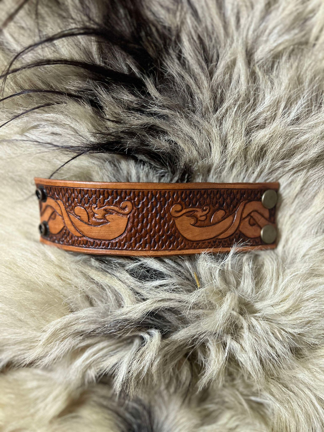 Bracelet double têtes de dragon