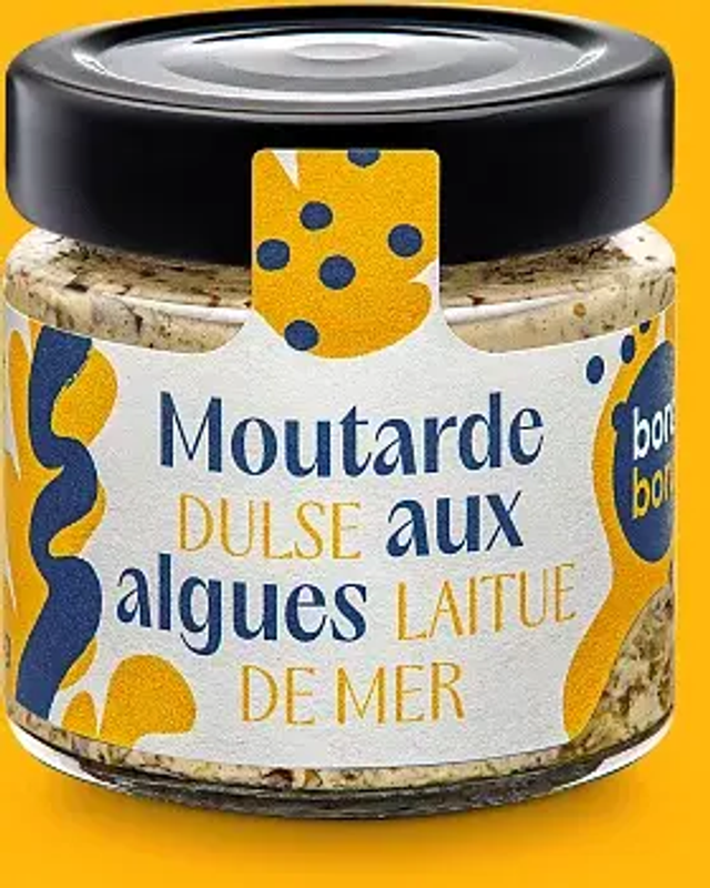 Moutarde aux algues laitue de mer