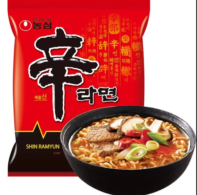 Soupe de ramen Shin Nongshim 120g