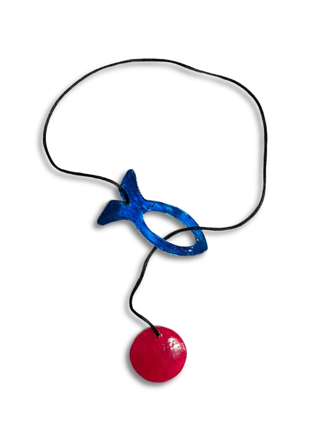 Collana saliscendi "pesce"