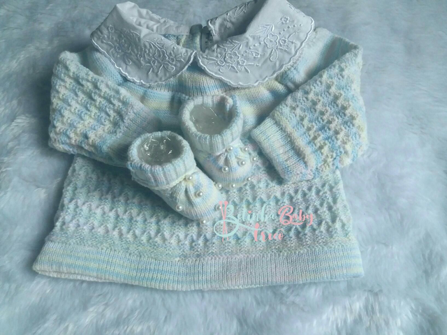 Casaquinho e sapatinho