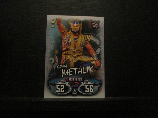 Gran Metalik - W 205 Live Slam Attax Live Original Trading Card #247