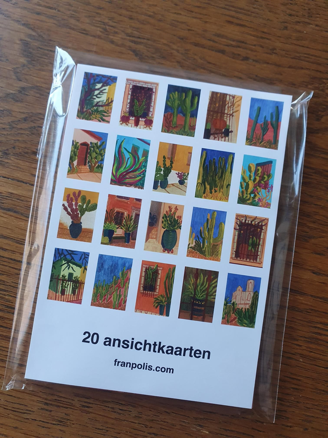 Urban Desert Ansichtkaarten Set | Postcards Set