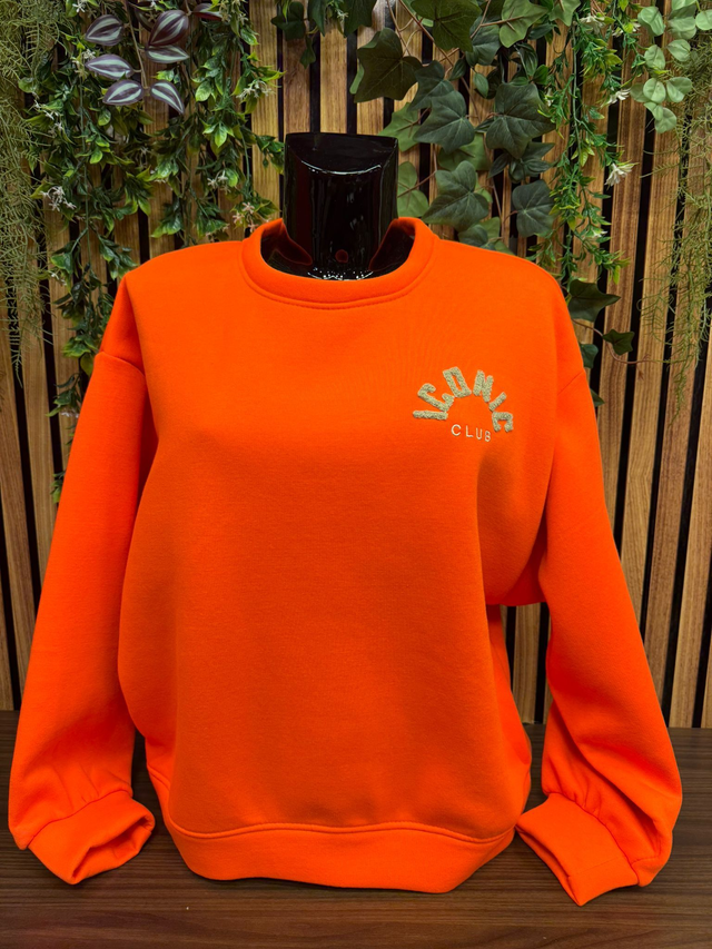 Sweater iconic - Oranje