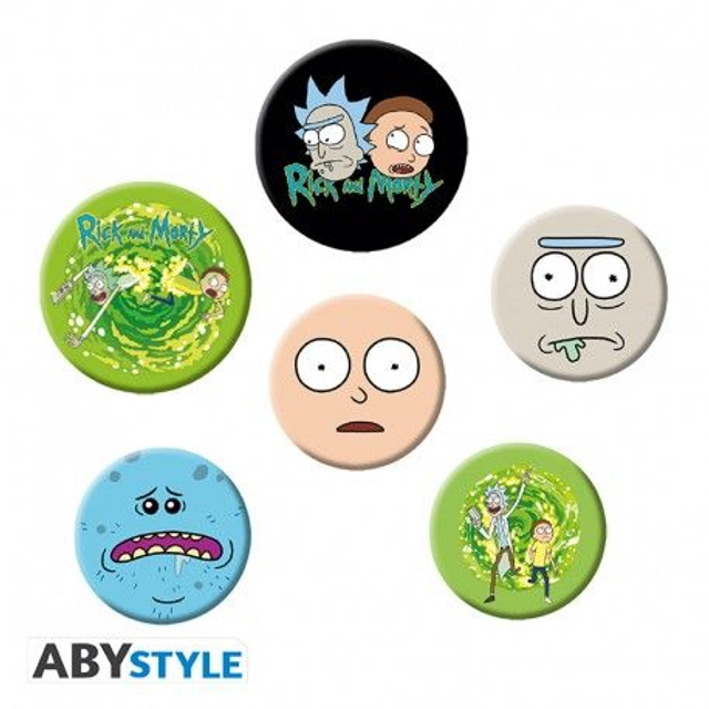 Rick and Morty: Badge Pack