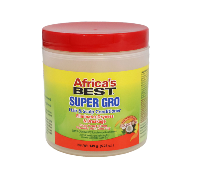 Africa&#039;s Best Super Gro Hair &amp; Scalp Conditioner 5.25oz