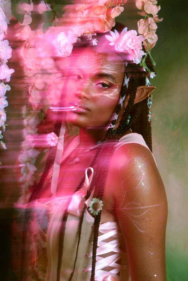 Tirage Photo "La Nymphe rose"