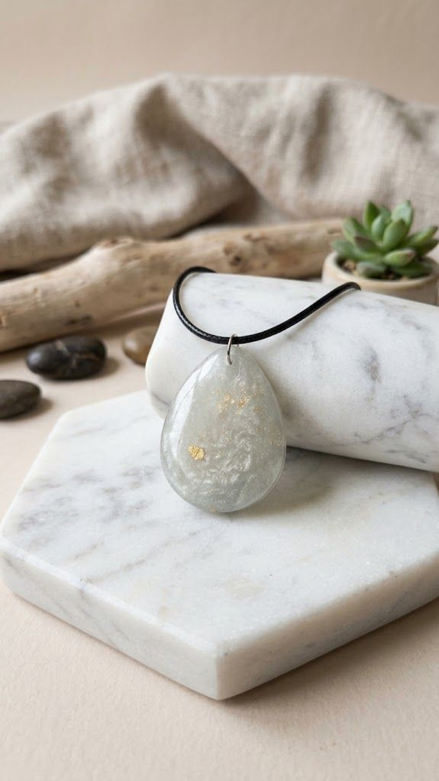 đ Collier Goutte â Grand format