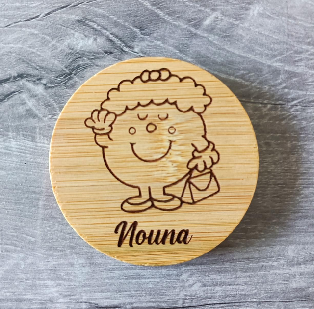 Miroir de poche personnalisé 