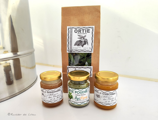 Ortie - Miel Curcuma &amp; Gingembre