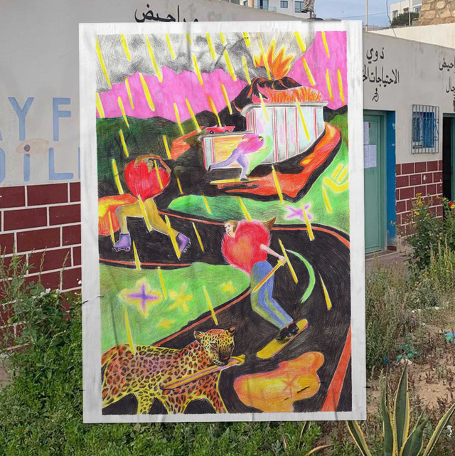 𝕳𝖔𝖙 𝖔𝖓 𝖜𝖍𝖊𝖊𝖑𝖘 (Print Riso A3)