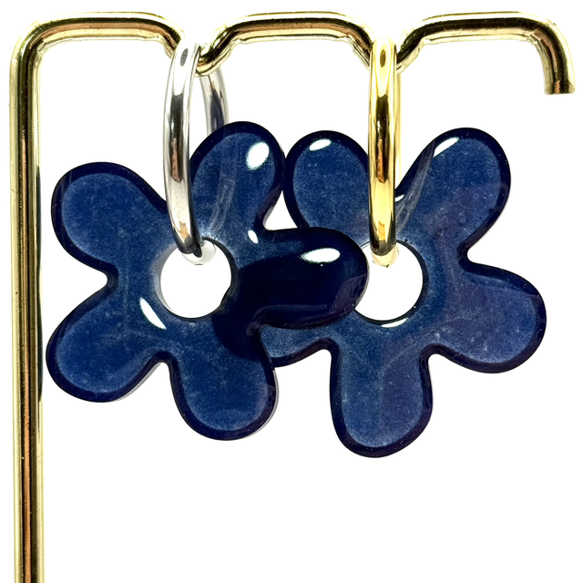 Pampilles Léna Saphir Blue réversibles