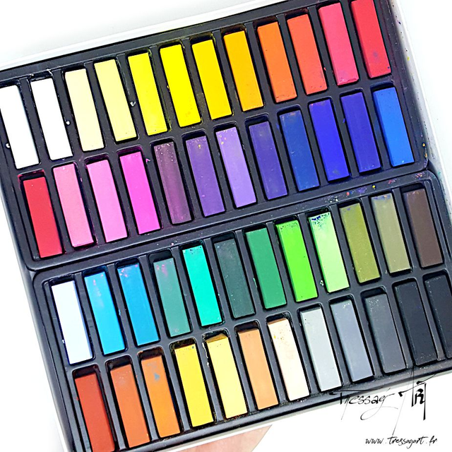 FABER CASTELL - MINI PASTELS SECS PAR 48 - FB108