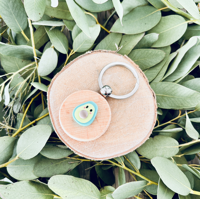 Porte clé &quot;Tu es ma moitié&quot;