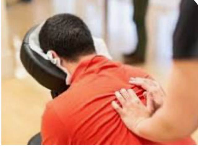 15 min chair massage 