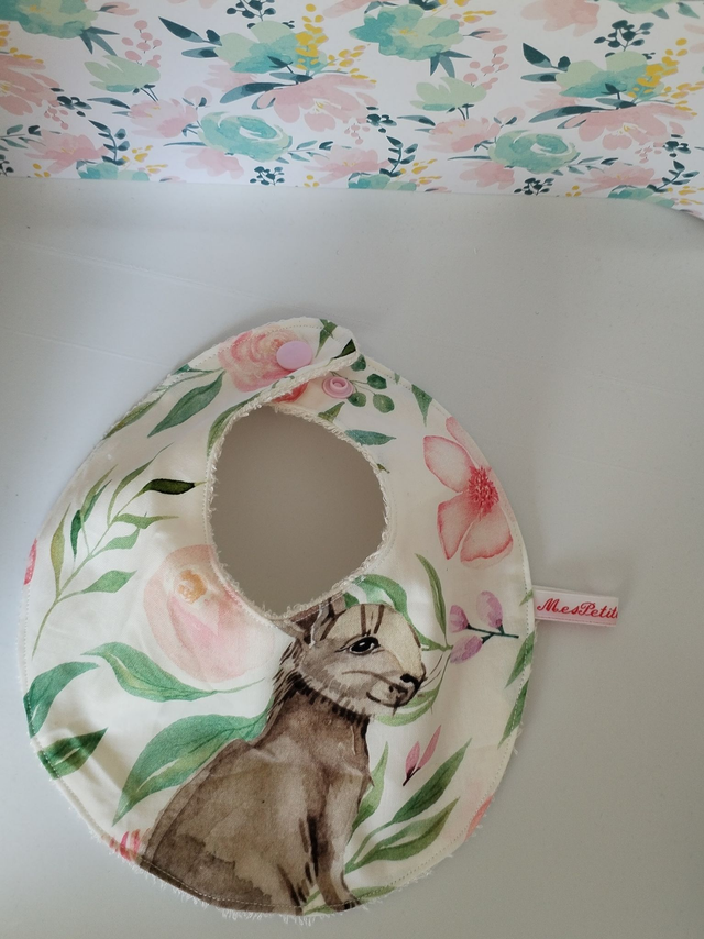 Bavoir 0 à 6 mois - Lapin