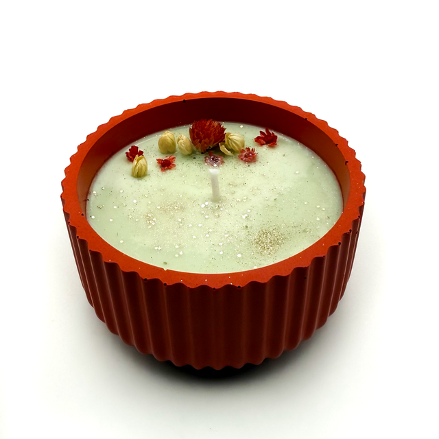 Bougie artisanale parfumée - « Mulan »