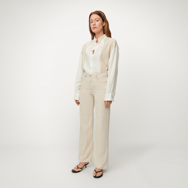 Lois Jeans Culotte Lino Natural