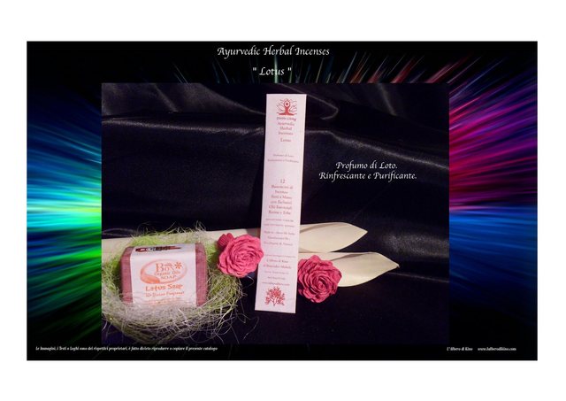 Lotus - Ayurvedic Herbal Incenses - Divine Leaving