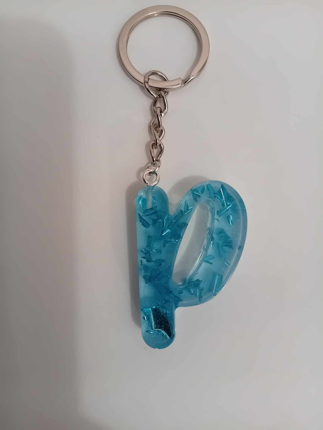 porte clef lettre P