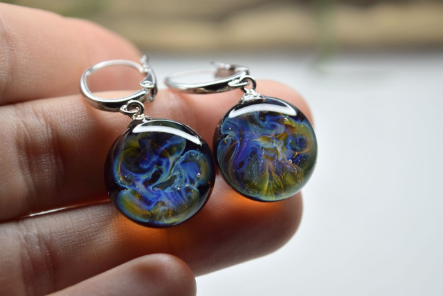 DORMEUSES NÉBULEUSE MONTURE ARGENT