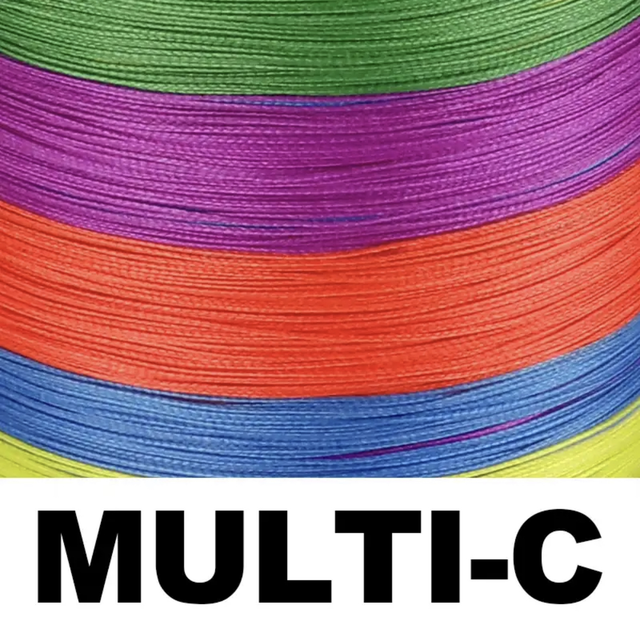 500m Tresse Monster Jigging 8brins multicolor