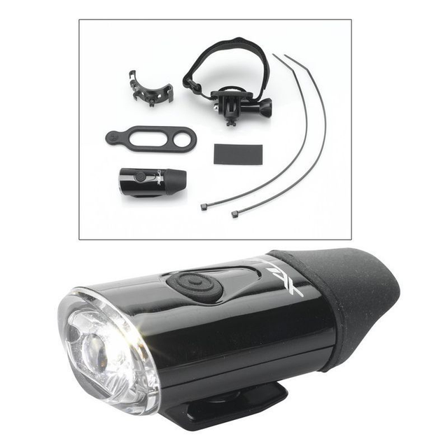XLC CL-F20 LAMPE LED POUR CASQUE AVEC SUPPORT NOIRE