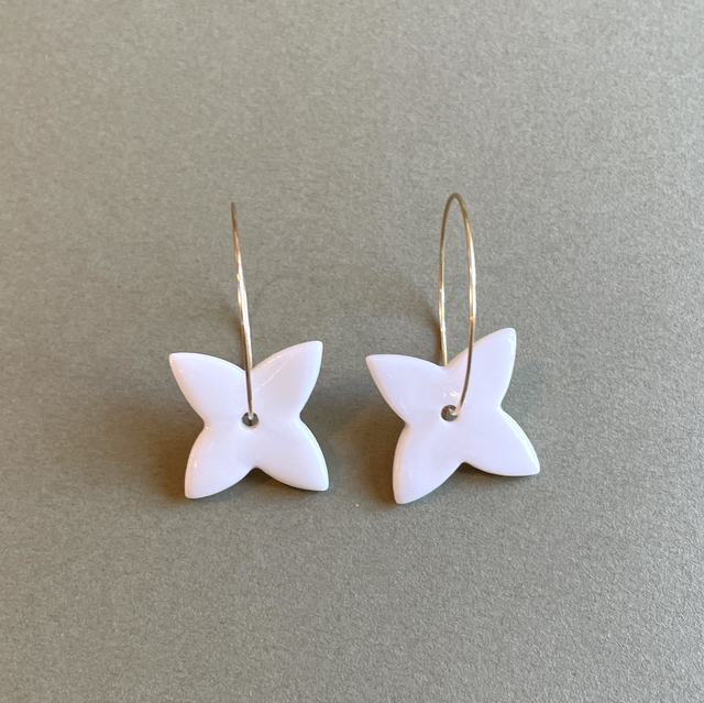 Boucles d’oreilles créoles | Étoile