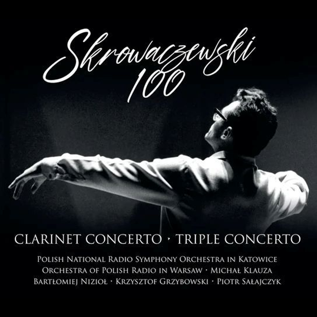 Skrowaczewski CLARINET CONCERTO, TRIPLE CONCERTO CD