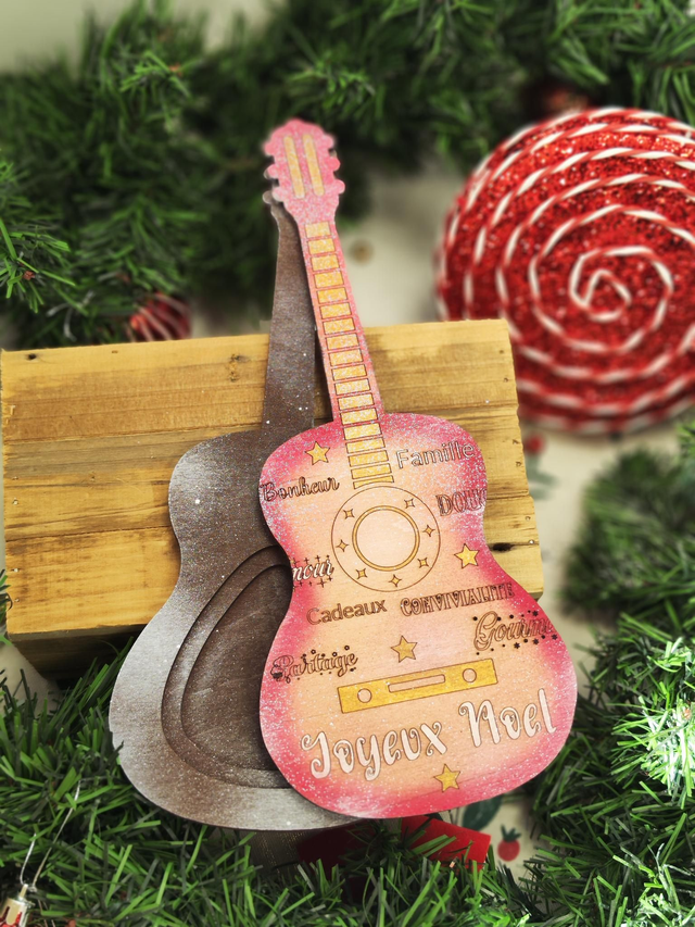 Guitare box Noël