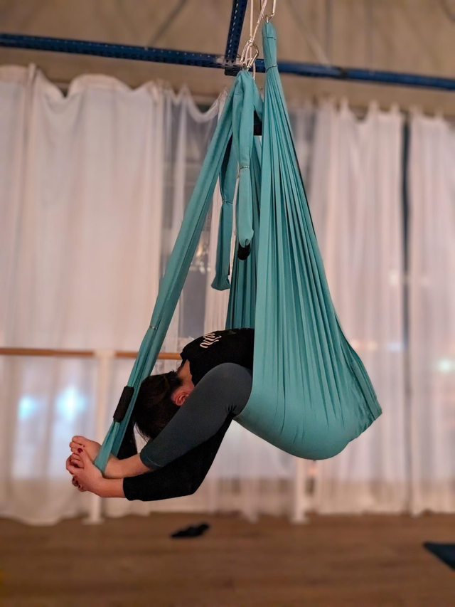 1 Clase de prueba Yoga Aéreo 