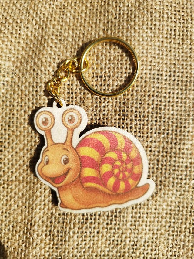 Porté clés escargot catalan