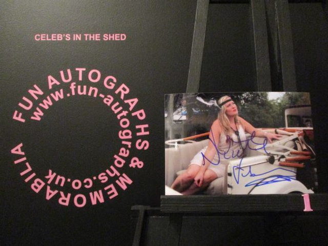 Nicole Faraday Authentic Autographed 6x4 Our Facing Photograph (I1)