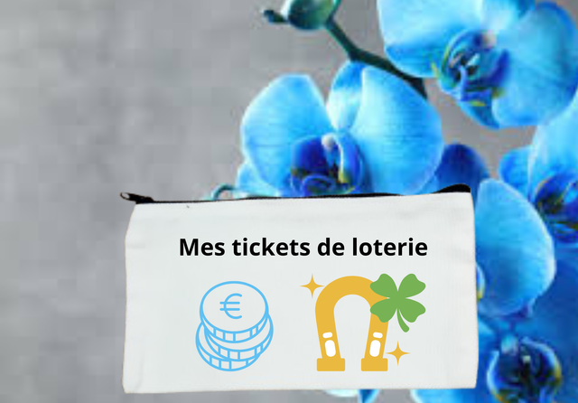 Pochette "TICKET LOTERIE"