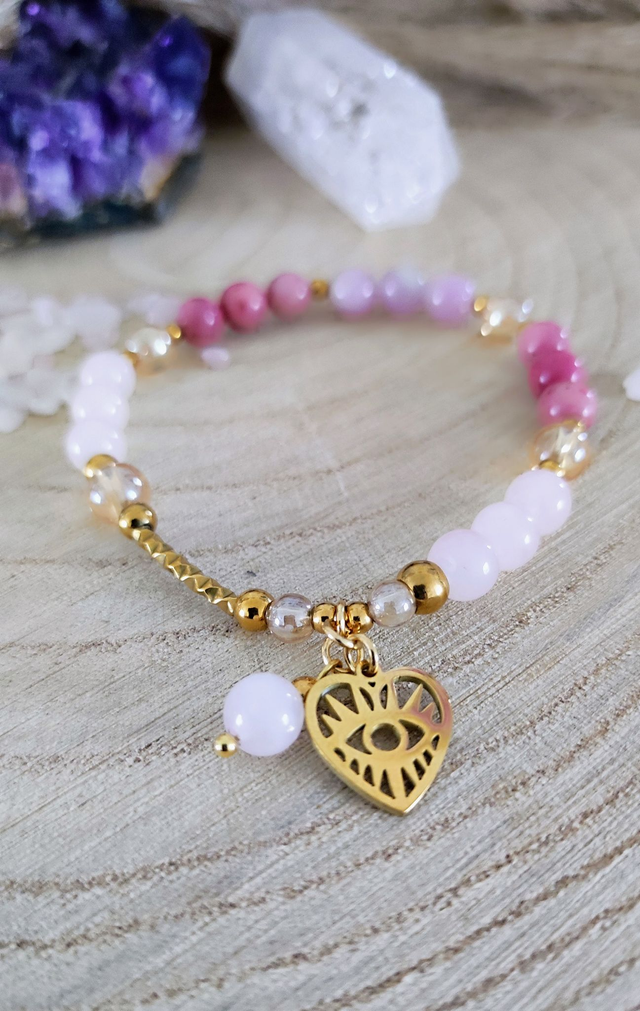 Bracelet "Chakra du Coeur"