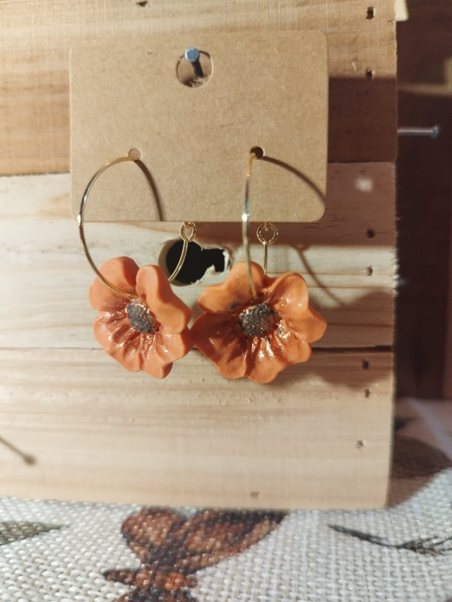 Boucles Poppy Pumpkin