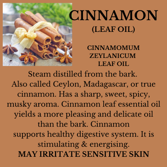 CINNAMON ESSENTIAL OIL
