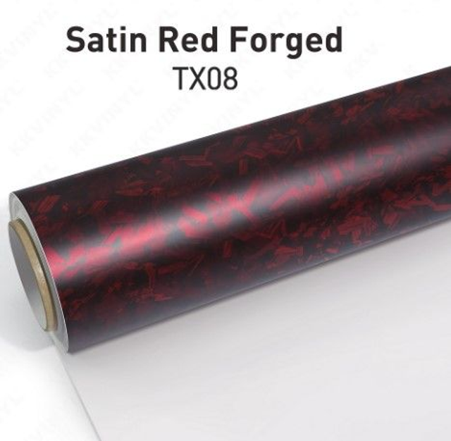 Satin Red Forged TX08