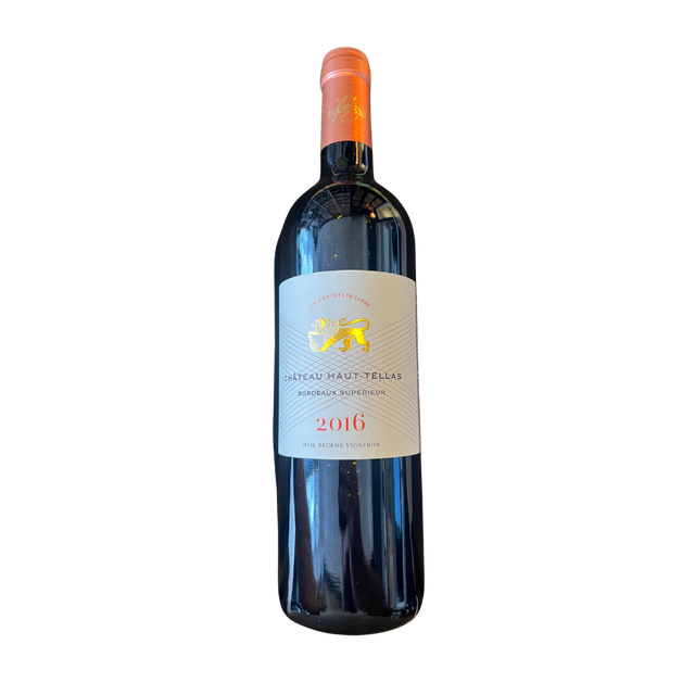 Vin Rouge Bordeaux Supérieur Château Haut Tellas 2016