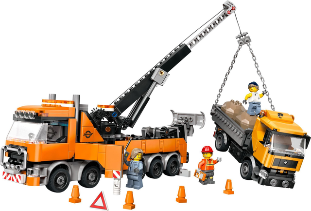 LEGO 60467 Schwerlast-Abschleppwagen mit Kran