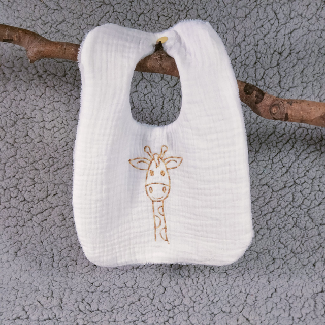 Bavoir petite girafe