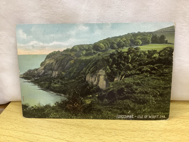 Luccombe, Isle of Wight, Posted 1907 The Ideal Series Antique Postcard. Our Ref No. R629 £3.00