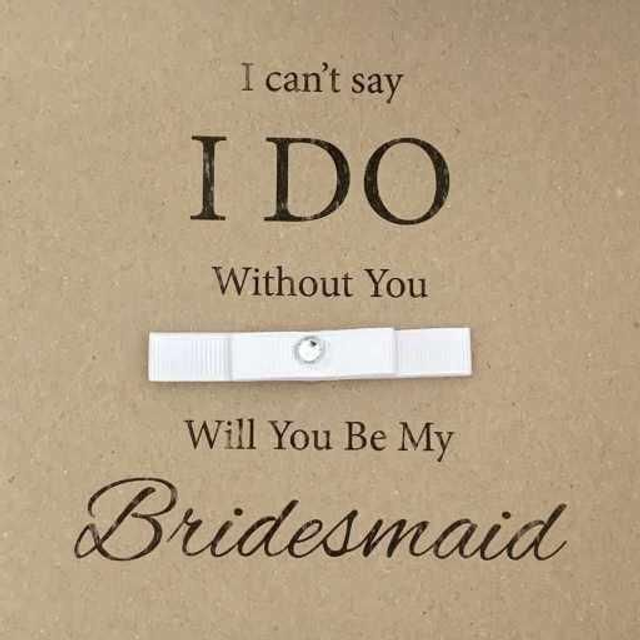 Craft / Ribbon Cant Say I Do Without You