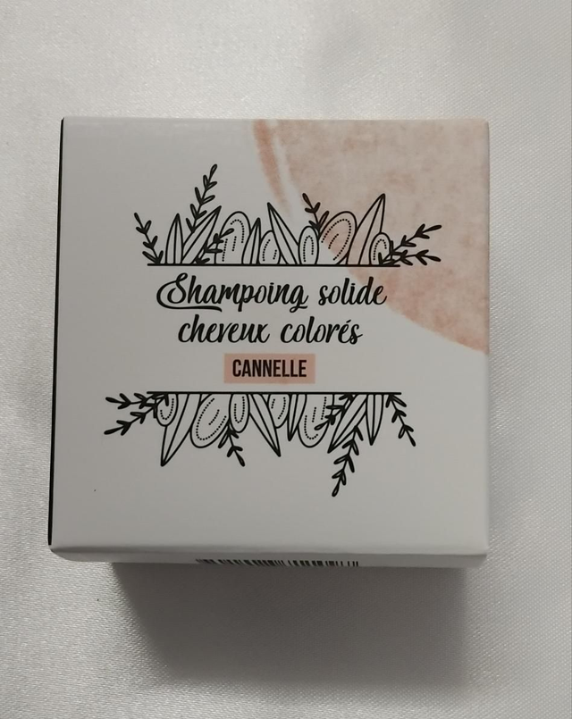 Shampoing solide cheveux colorés