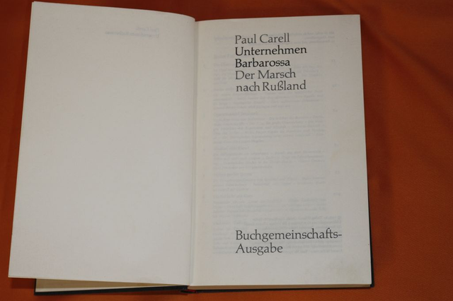 Paul Carell "Unternehmen Barbarossa"