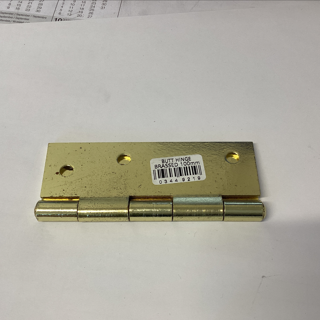 Brass hinge  100mm 0344921