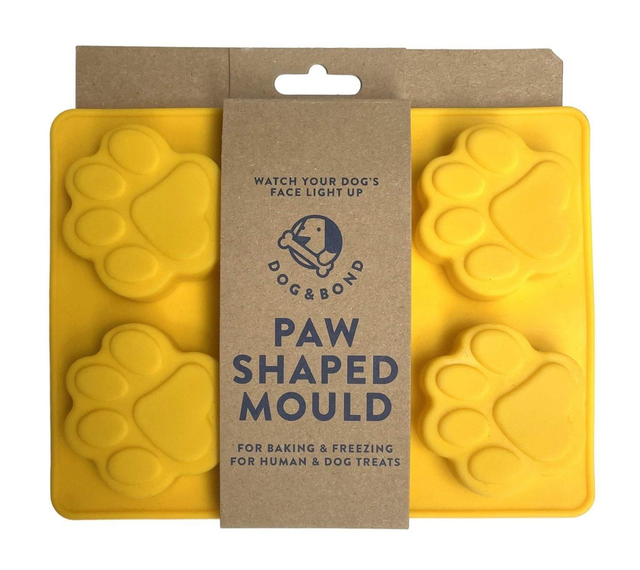 Dog &amp; Bond 6-Paw Silicone Mould for Baking and Freezing (2-Pack)