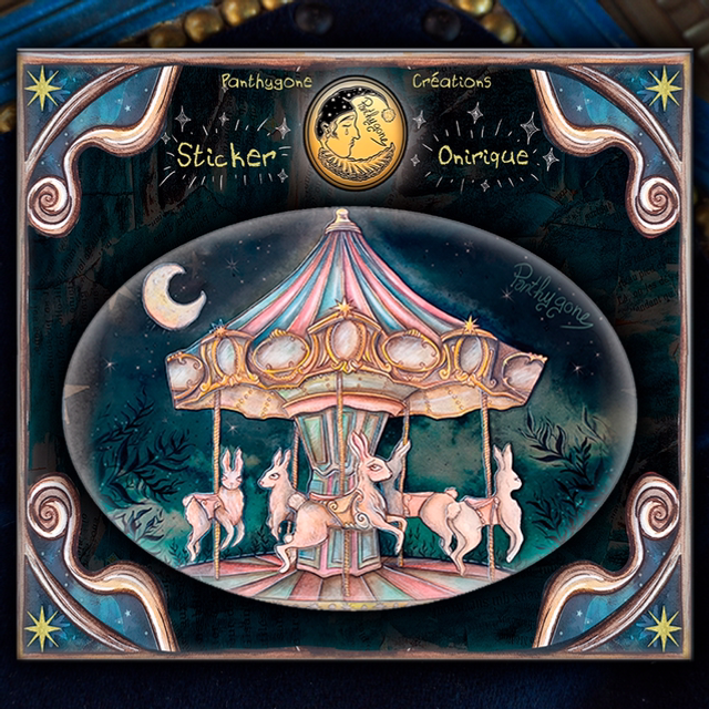 Le carrousel enchanté - Sticker
